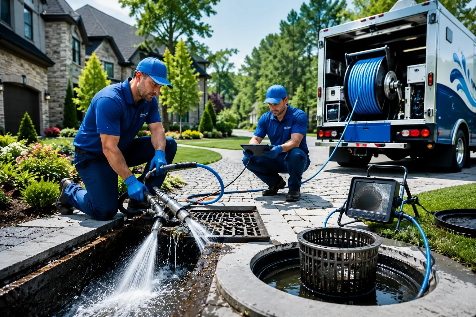 Local outdoor drain cleaning professionals in Aledo, TX