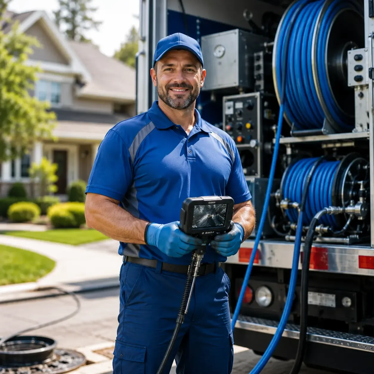 Local outdoor drain cleaning specialists in Aledo, TX